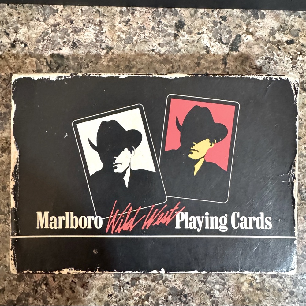Marlboro Wild West Playing Cards